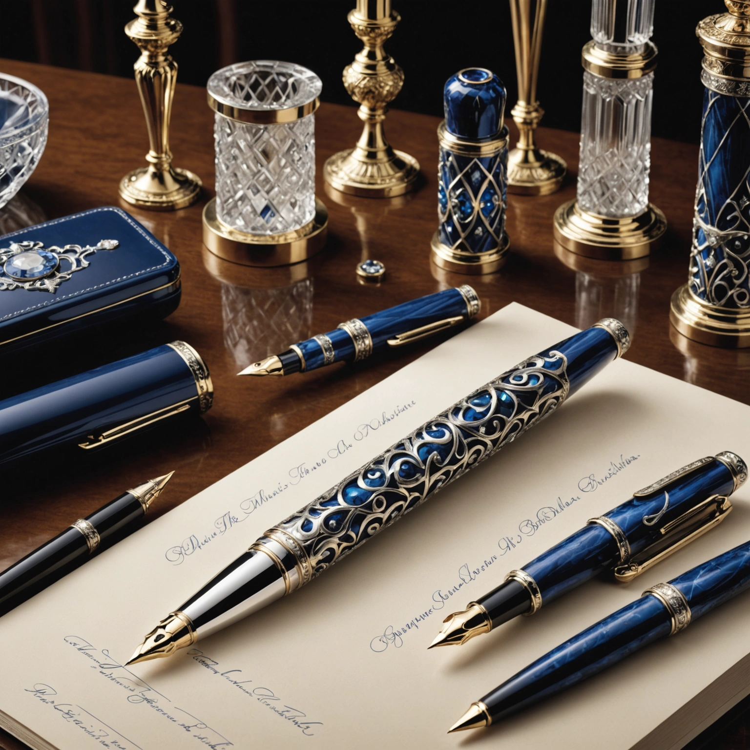 Письменные мода: роскошь принадлежности