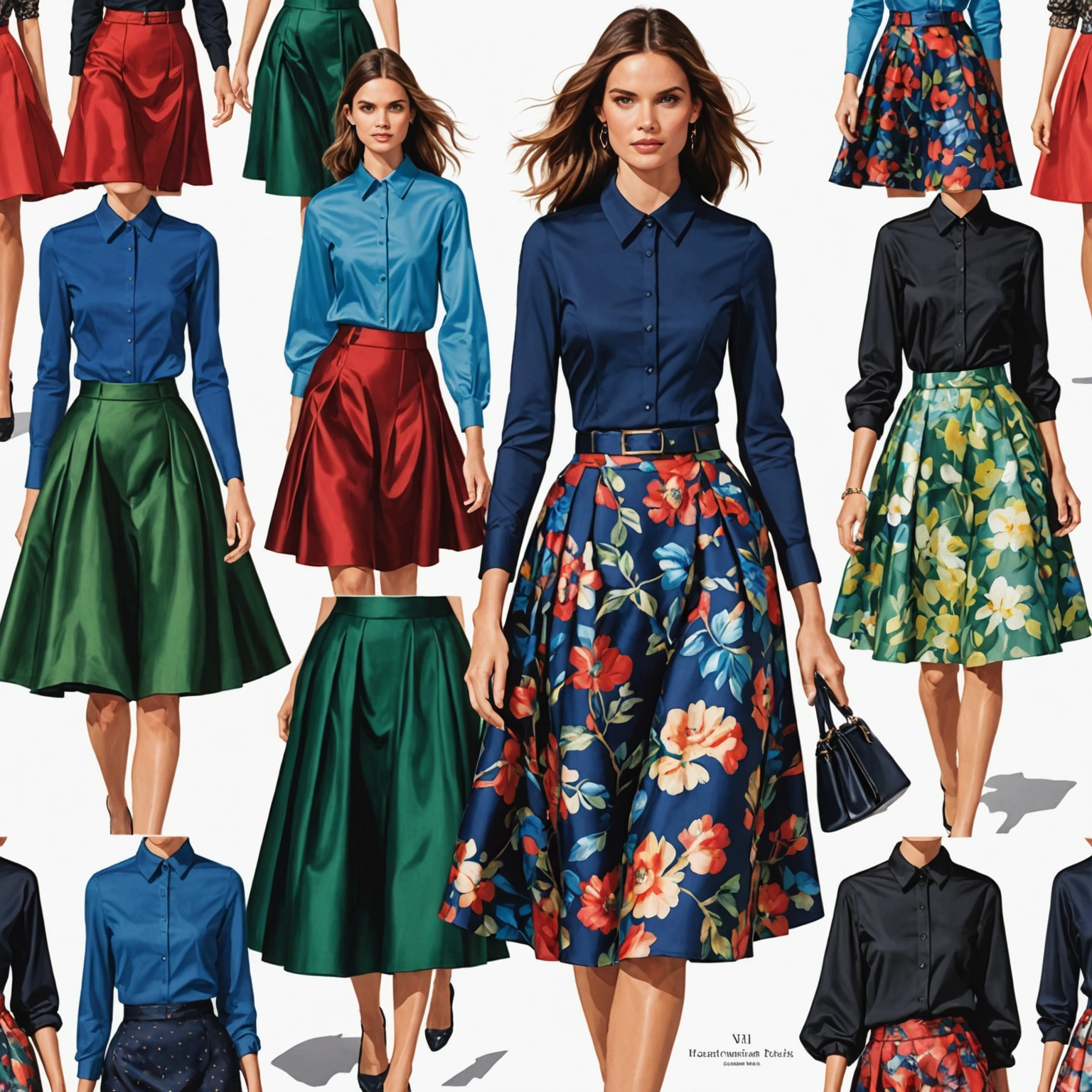 С чем носить шелковую юбку — как выбрать, использовать и не ошибиться: подробное руководство для стильных женщин