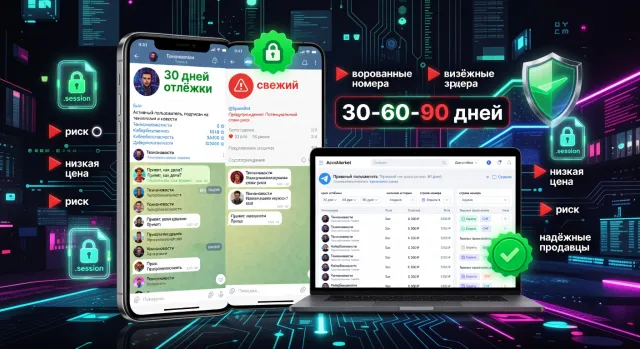 Где безопасно купить телеграм-аккаунт с отлежкой 30 дней и историей по выгодной цене